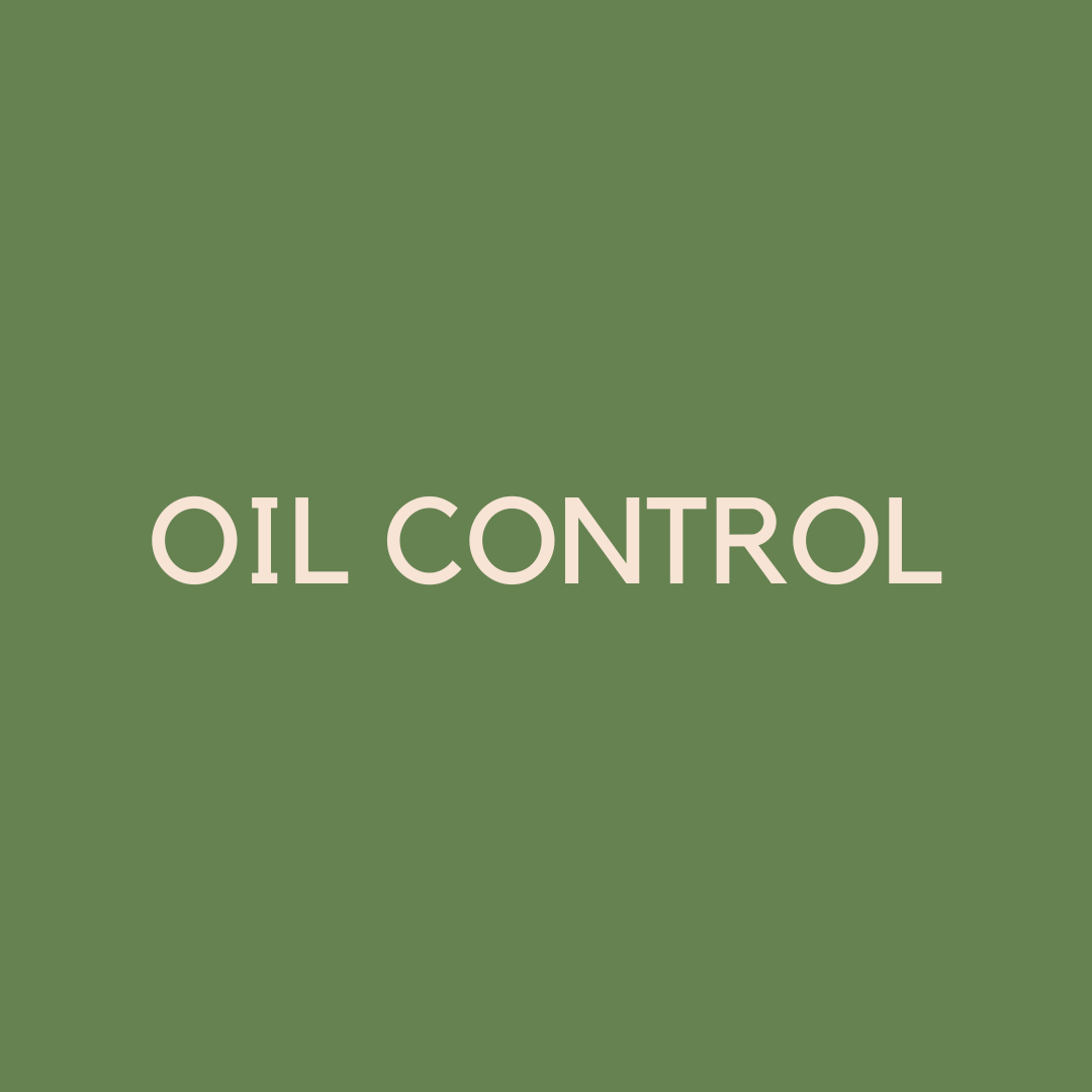 Oil control