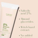 Face cleanser with 2% salicylic acid & almond glyceride