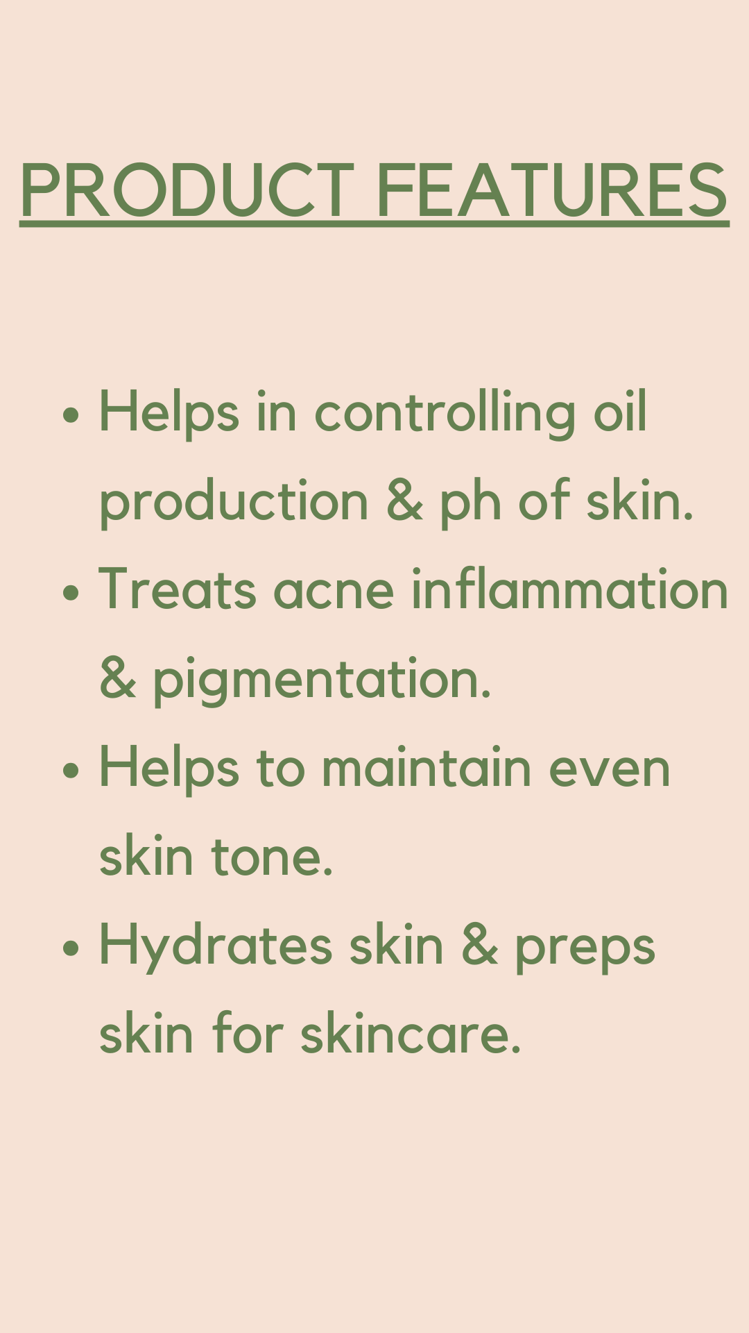 Rose water toner